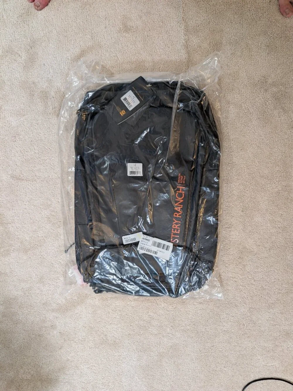 NEW Mystery Ranch Mission Rover 60 plus Backpack Pacific Black Suitcase Duffel